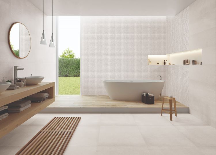 Elevation White Floor 24 x 24